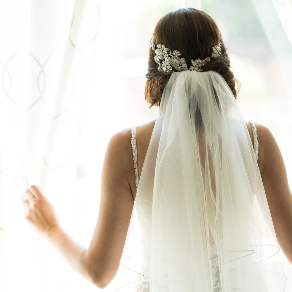 Maria Elena Bridal Headpiece - Picture 6 of 12